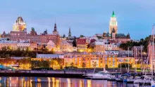 The Old Port at dusk - Photo © Jeff Frenette, Office du tourisme de Québec